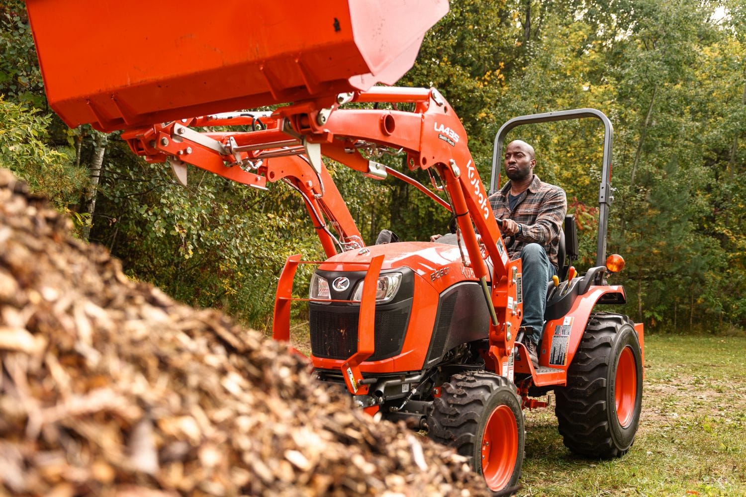 Kubota B2601 and loader