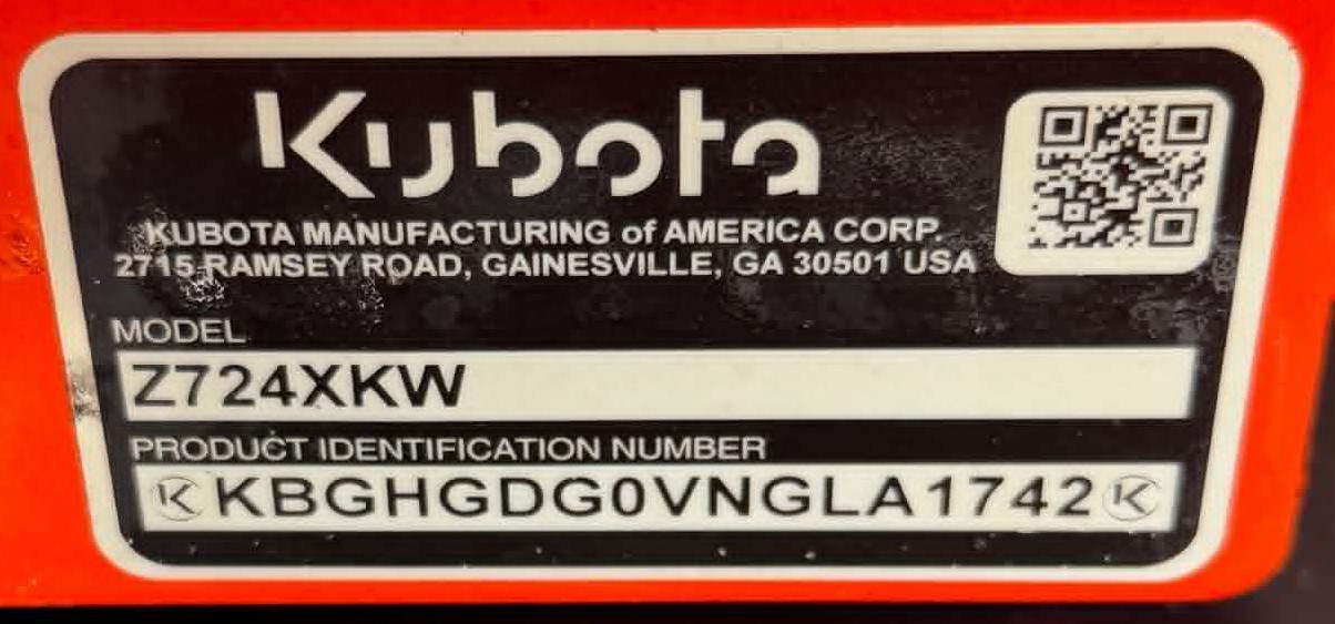 2020 KUBOTA Z781KWTI-60 - Kubota Center